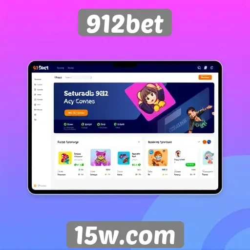 Experiência do usuário no 912bet e sua navegação